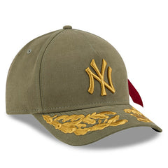 New York Yankees x Alpha Industries A-Frame 9FORTY Adjustable Hat Olive