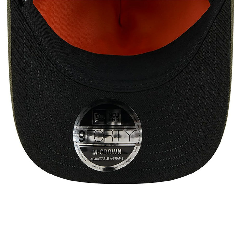 New York Yankees x Alpha Industries A-Frame 9FORTY Adjustable Hat Olive