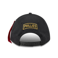 Philadelphia Phillies x Alpha Industries A-Frame 9FORTY Adjustable Hat Black