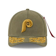 Philadelphia Phillies x Alpha Industries A-Frame 9FORTY Adjustable Hat Olive