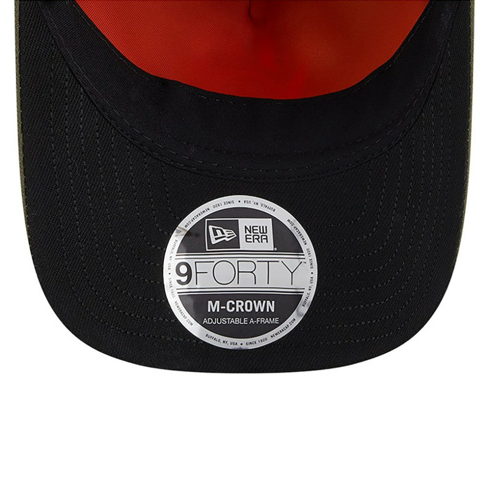 Pittsburgh Pirates x Alpha Industries A-Frame 9FORTY Adjustable Hat Olive