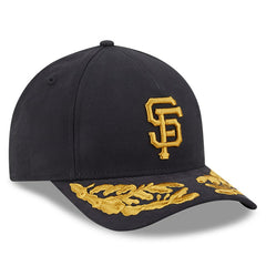San Francisco Giants x Alpha Industries A-Frame 9FORTY Adjustable Hat Black