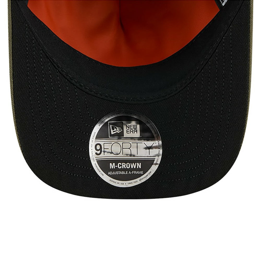San Diego Padres x Alpha Industries A-Frame 9FORTY Adjustable Hat Olive