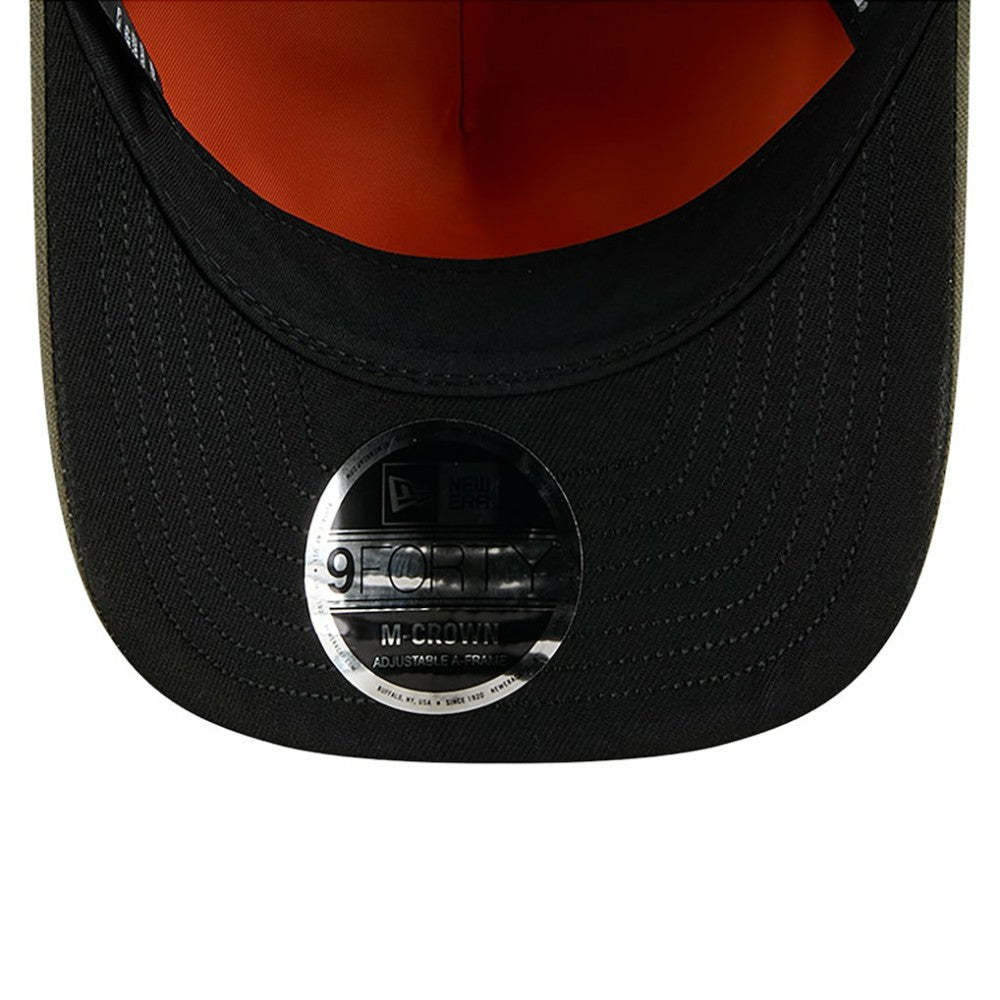 Houston Astros x Alpha Industries A-Frame 9FORTY Adjustable Hat Olive