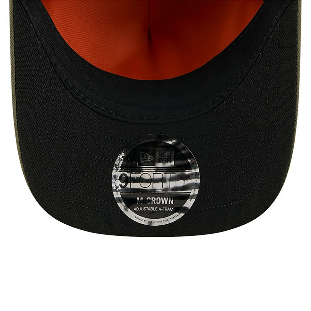 Boston Red Sox x Alpha Industries A-Frame 9FORTY Adjustable Hat Olive