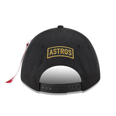 Houston Astros x Alpha Industries A-Frame 9FORTY Adjustable Hat Black