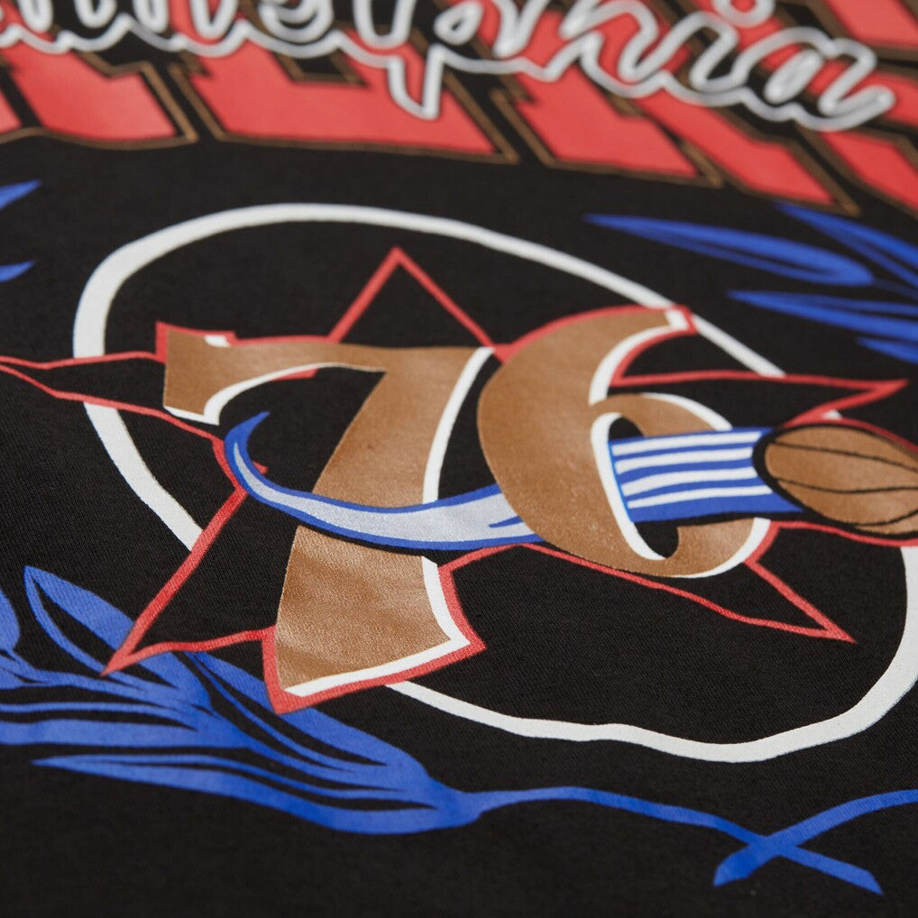 Philadelphia 76ers NBA x Michelob Ultra Rewind II T-Shirt - Black for sale