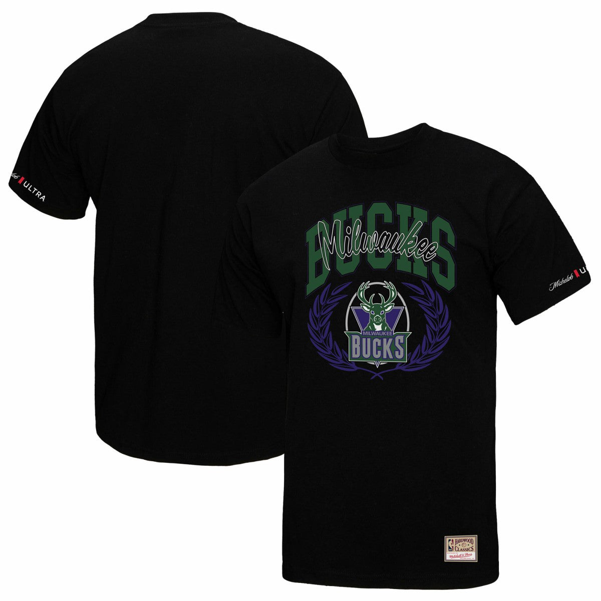 Milwaukee Bucks NBA x Michelob Ultra Rewind II T-Shirt - Black sale