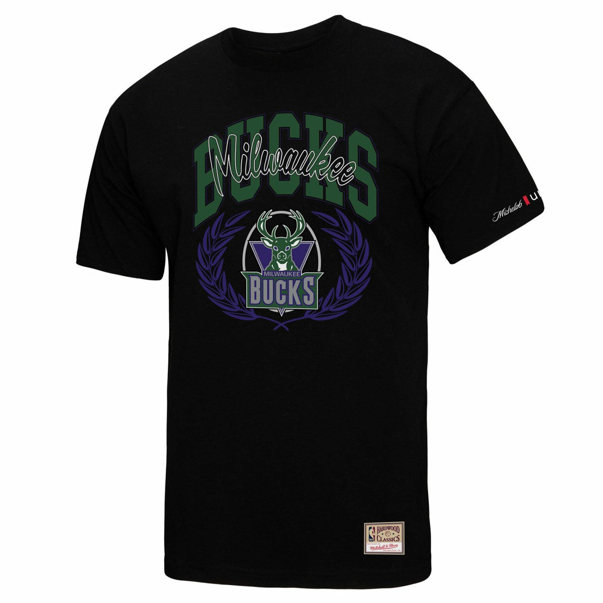 Milwaukee Bucks NBA x Michelob Ultra Rewind II T-Shirt - Black sale