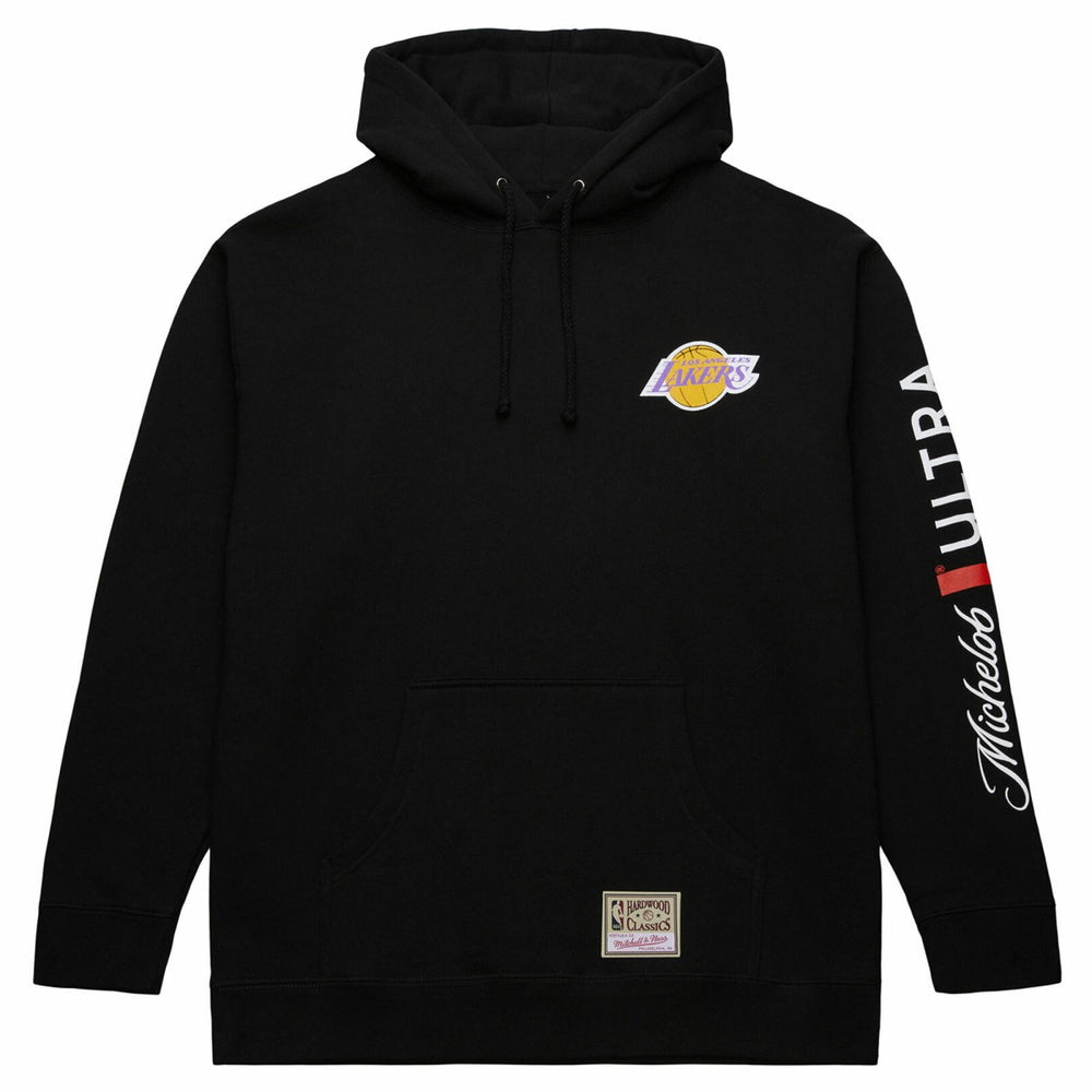 Los Angeles Lakers NBA x Michelob Ultra Swish & Sip Pullover Hoodie - Black on sale