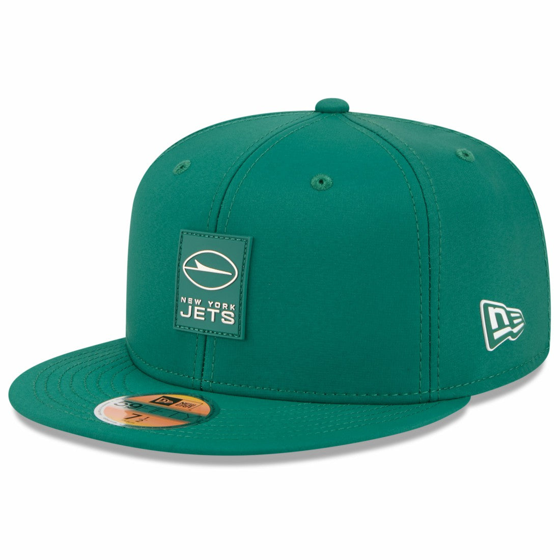 New York Jets New Era 2025 Sideline 59FIFTY Fitted Hat - Green for sale