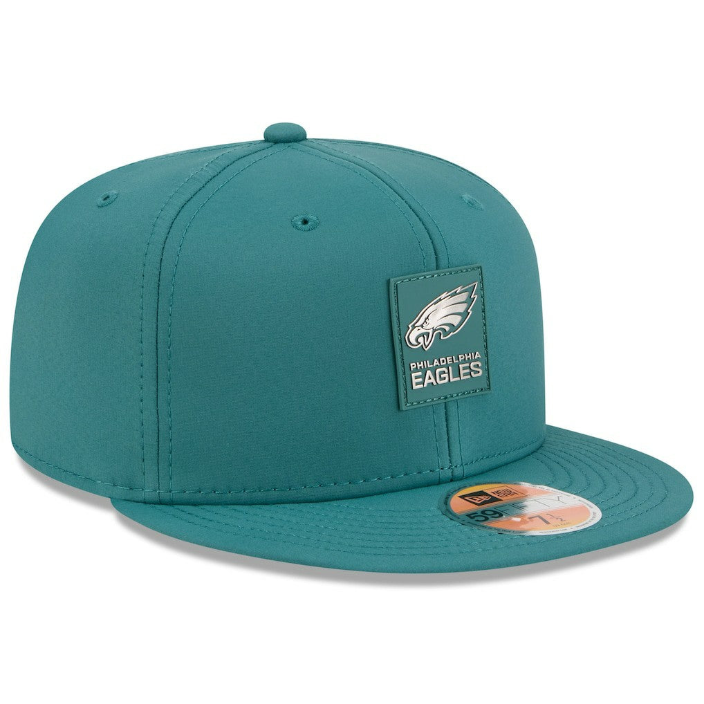Philadelphia Eagles New Era 2025 Sideline 59FIFTY Fitted Hat - Midnight Green online