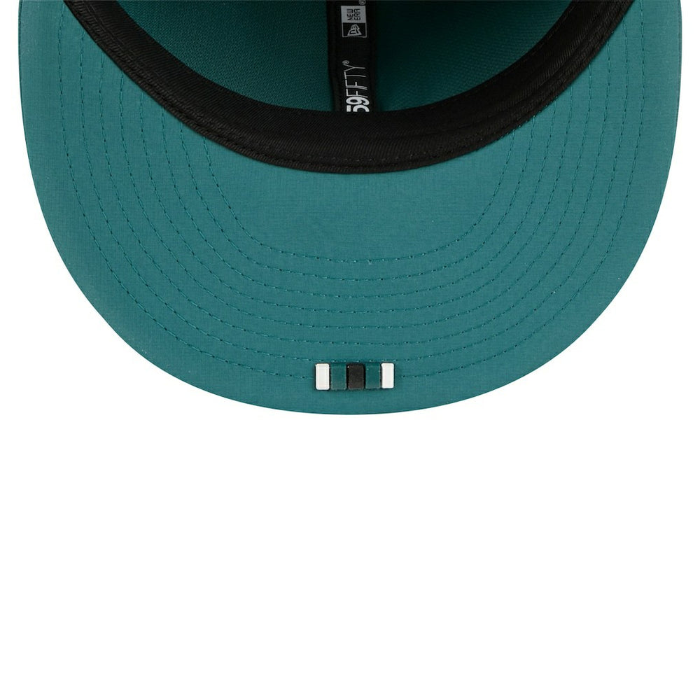 Philadelphia Eagles New Era 2025 Sideline 59FIFTY Fitted Hat - Midnight Green online