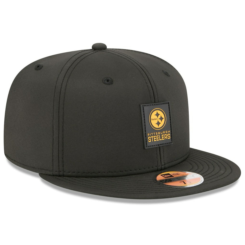 Pittsburgh Steelers New Era 2025 Sideline 59FIFTY Fitted Hat - Black for sale