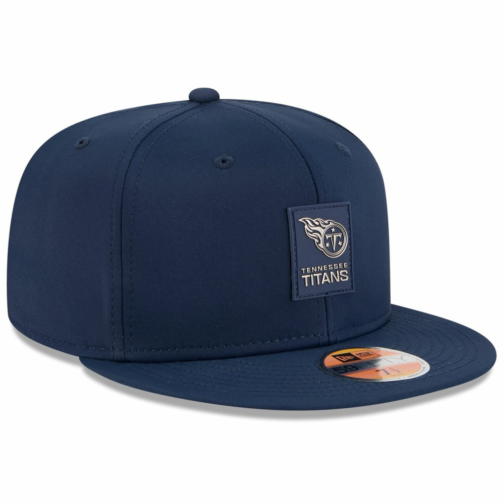 Tennessee Titans New Era 2025 Sideline 59FIFTY Fitted Hat - Navy for sale