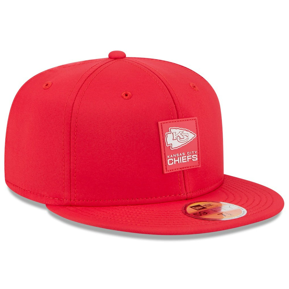 Kansas City Chiefs New Era 2025 Sideline 59FIFTY Fitted Hat - Red online