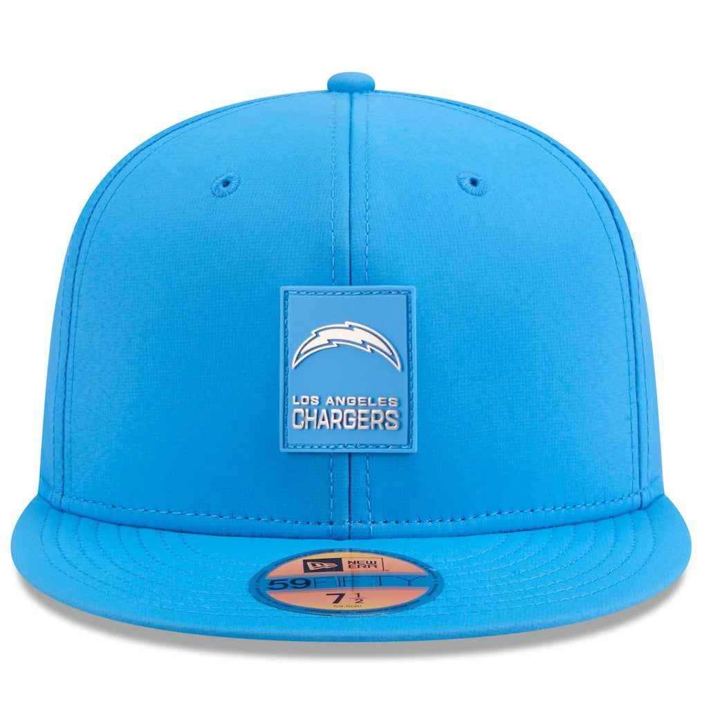 Los Angeles Chargers New Era 2025 Sideline 59FIFTY Fitted Hat - Powder Blue online