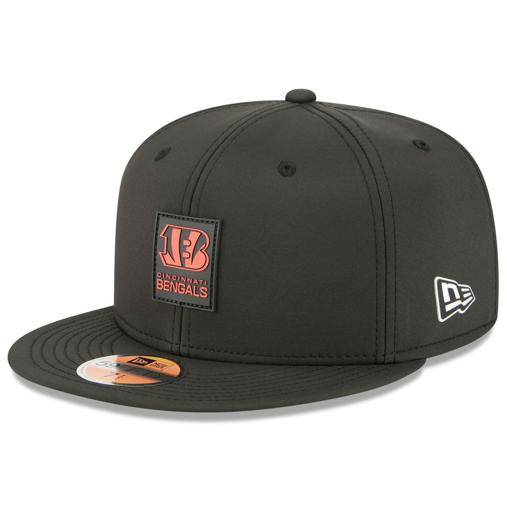 Cincinnati Bengals New Era 2025 Sideline 59FIFTY Fitted Hat - Black sale