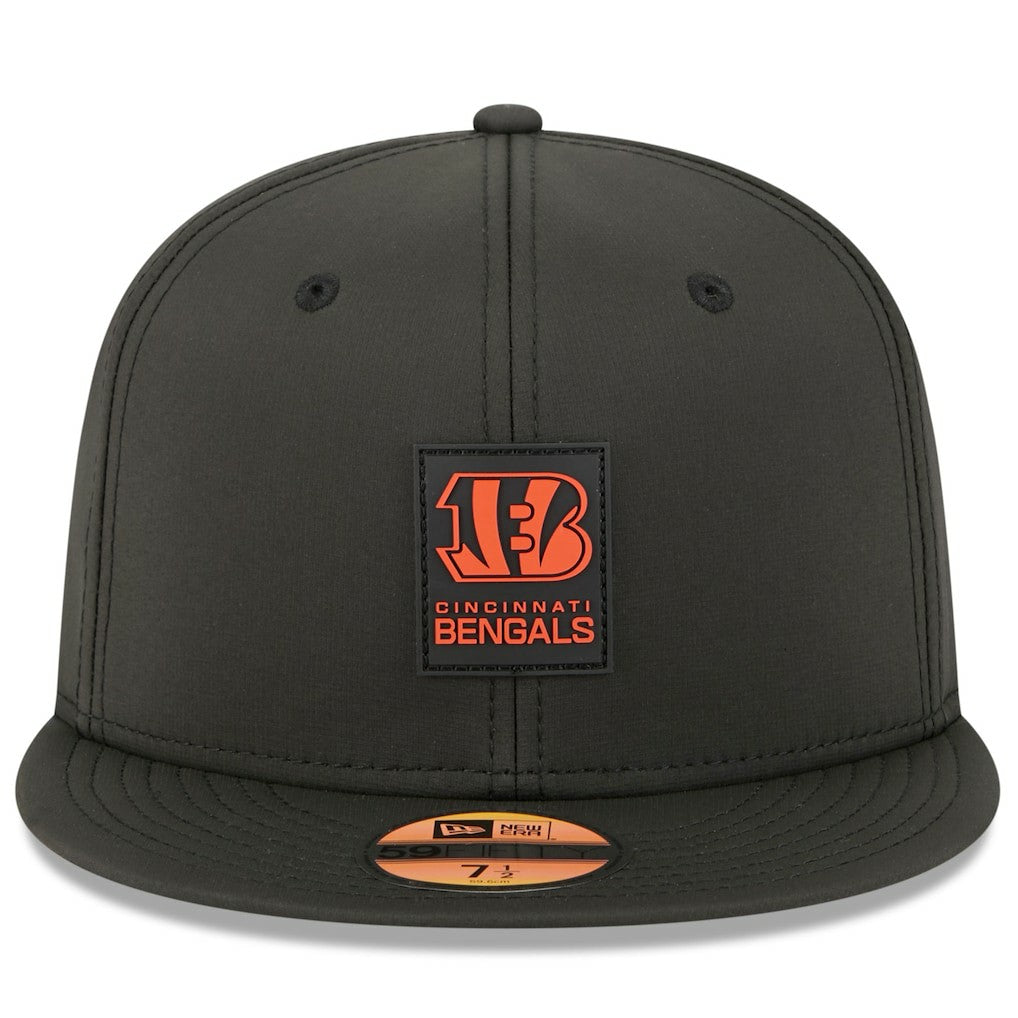 Cincinnati Bengals New Era 2025 Sideline 59FIFTY Fitted Hat - Black sale