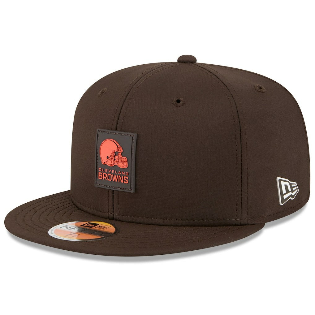 Cleveland Browns New Era 2025 Sideline 59FIFTY Fitted Hat - Brown discount