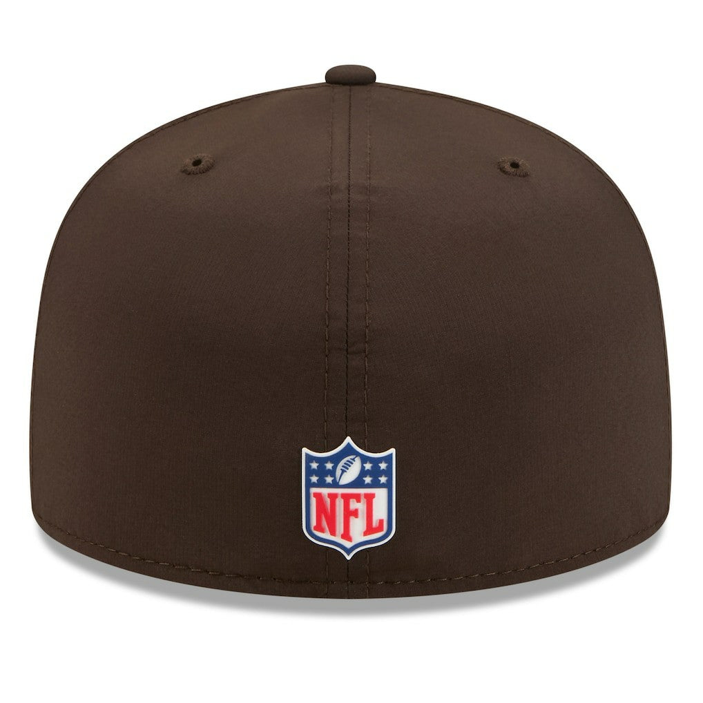 Cleveland Browns New Era 2025 Sideline 59FIFTY Fitted Hat - Brown discount