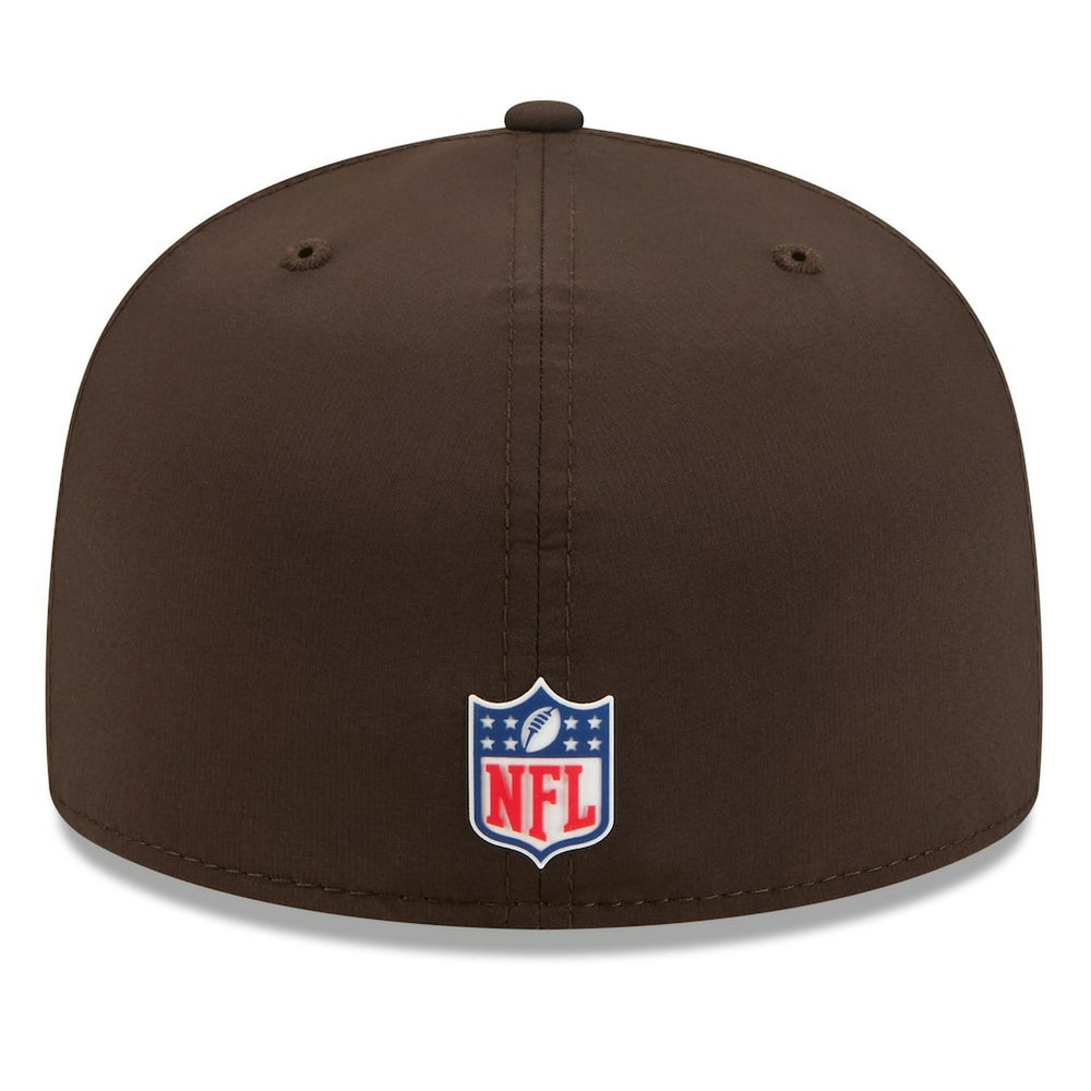 Cleveland Browns New Era 2025 Sideline 59FIFTY Fitted Hat - Brown discount