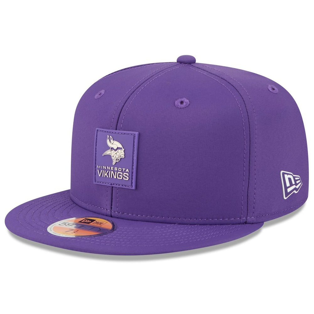 Minnesota Vikings New Era 2025 Sideline 59FIFTY Fitted Hat - Purple cheap