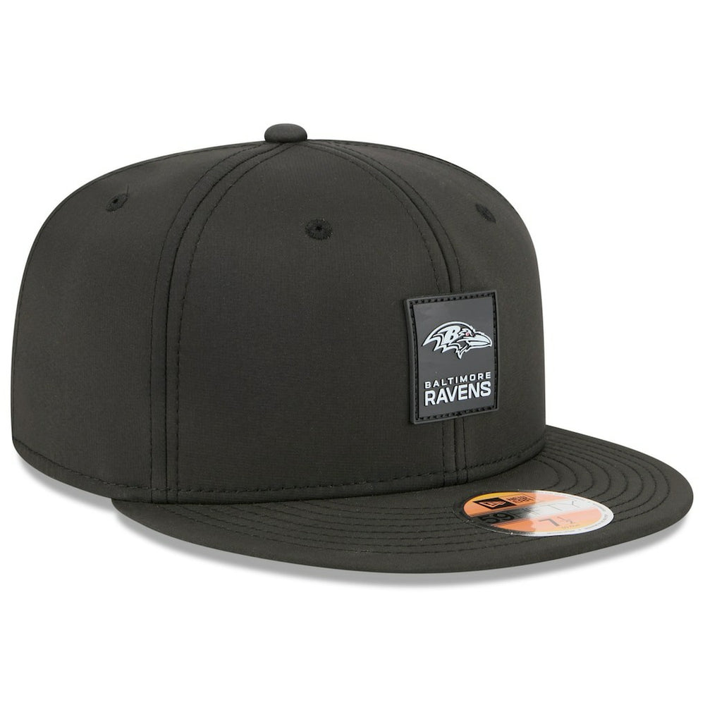 Baltimore Ravens New Era 2025 Sideline 59FIFTY Fitted Hat - Black on sale