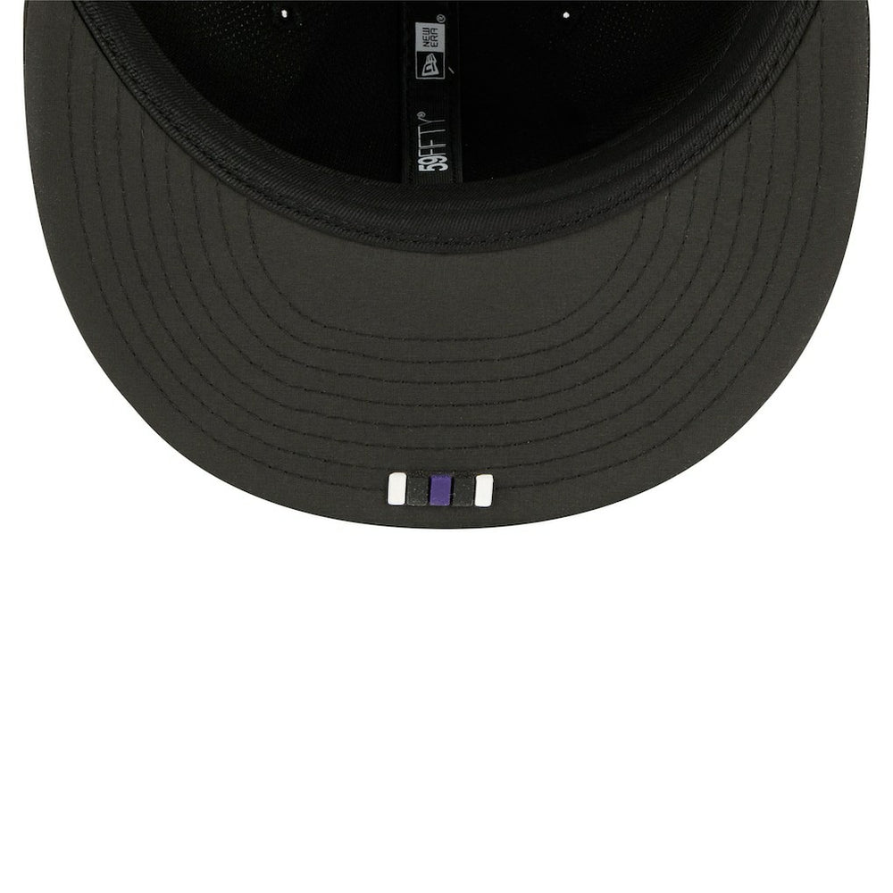 Baltimore Ravens New Era 2025 Sideline 59FIFTY Fitted Hat - Black on sale