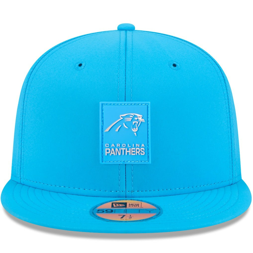 Carolina Panthers New Era 2025 Sideline 59FIFTY Fitted Hat - Blue sale