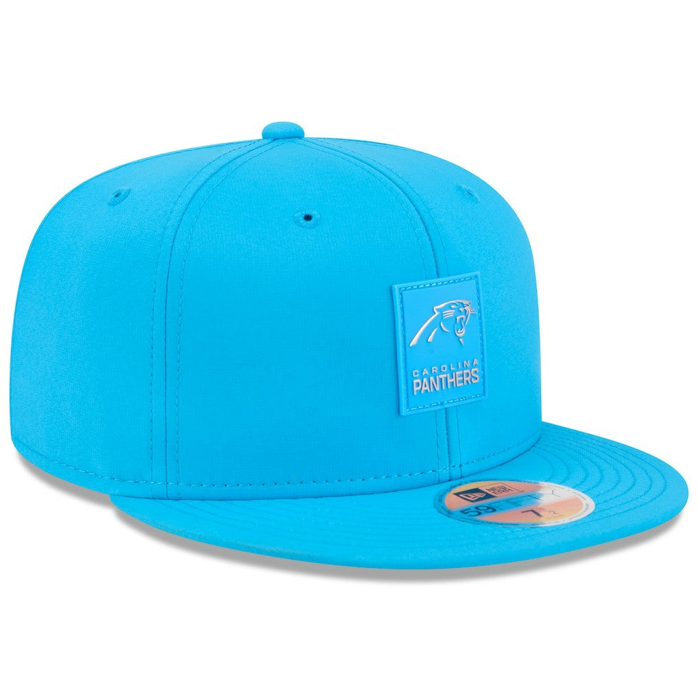 Carolina Panthers New Era 2025 Sideline 59FIFTY Fitted Hat - Blue sale