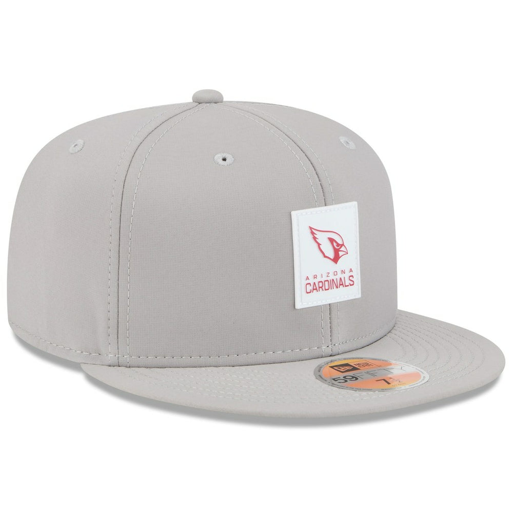 Arizona Cardinals New Era 2025 Sideline 59FIFTY Fitted Hat - Gray for sale