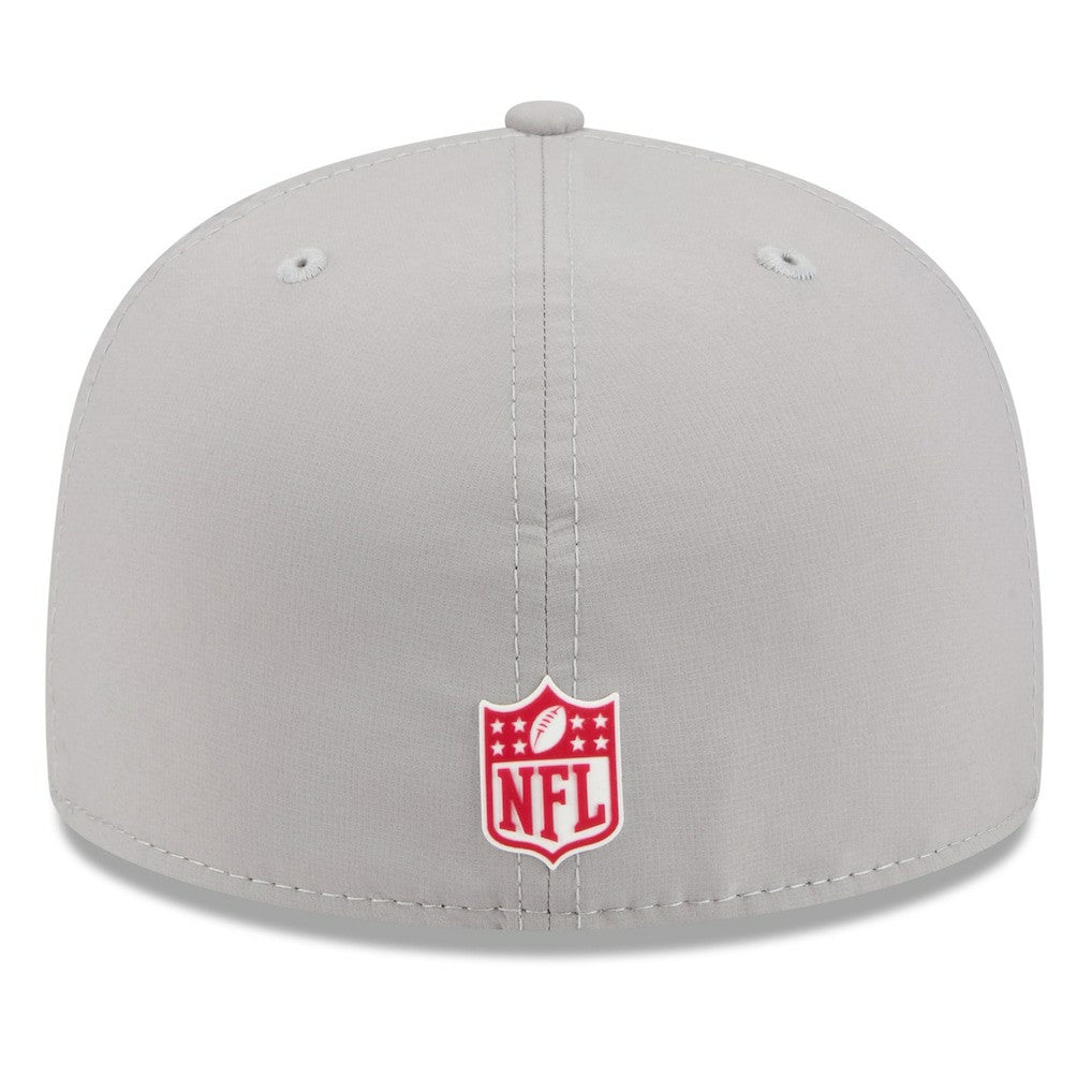 Arizona Cardinals New Era 2025 Sideline 59FIFTY Fitted Hat - Gray for sale