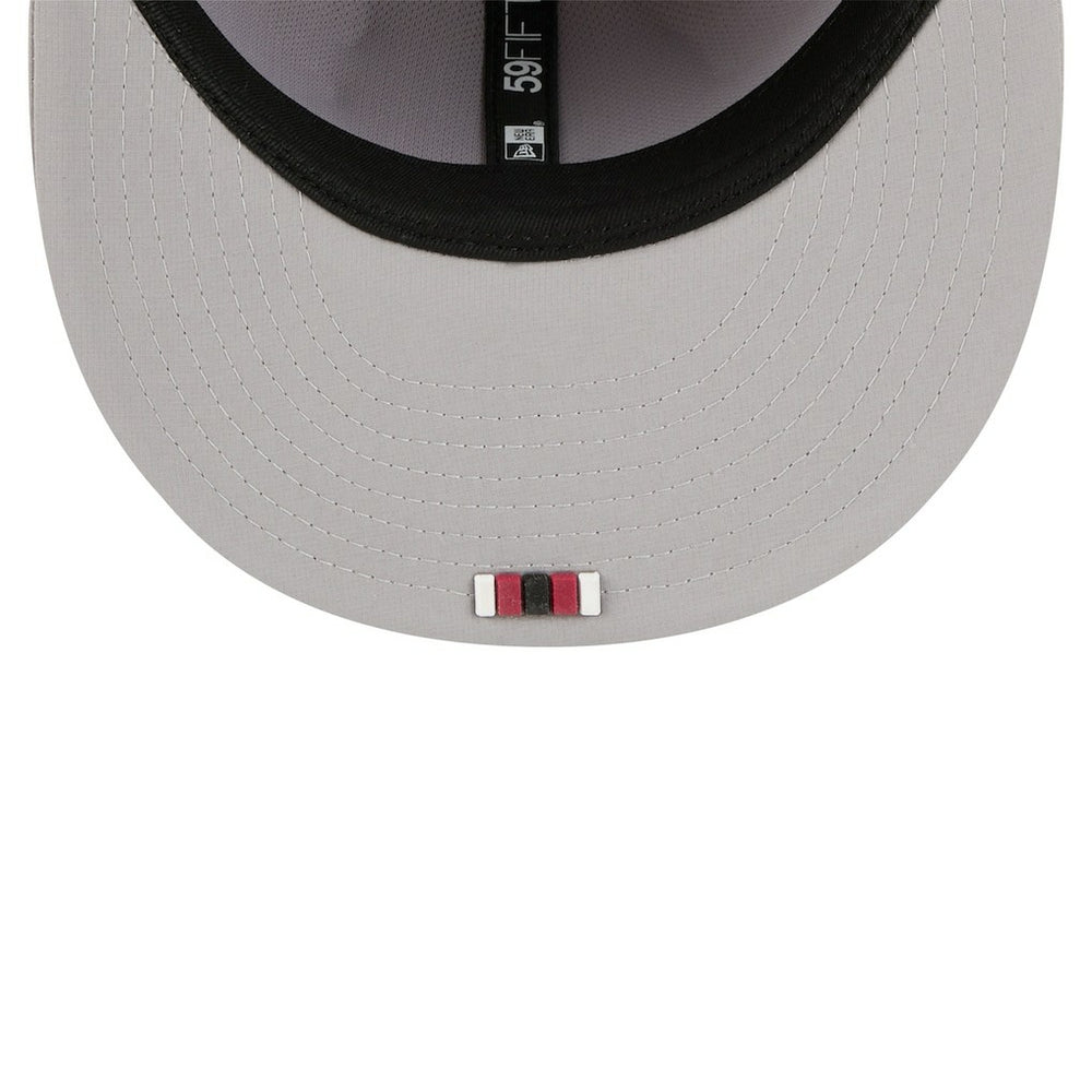 Arizona Cardinals New Era 2025 Sideline 59FIFTY Fitted Hat - Gray for sale