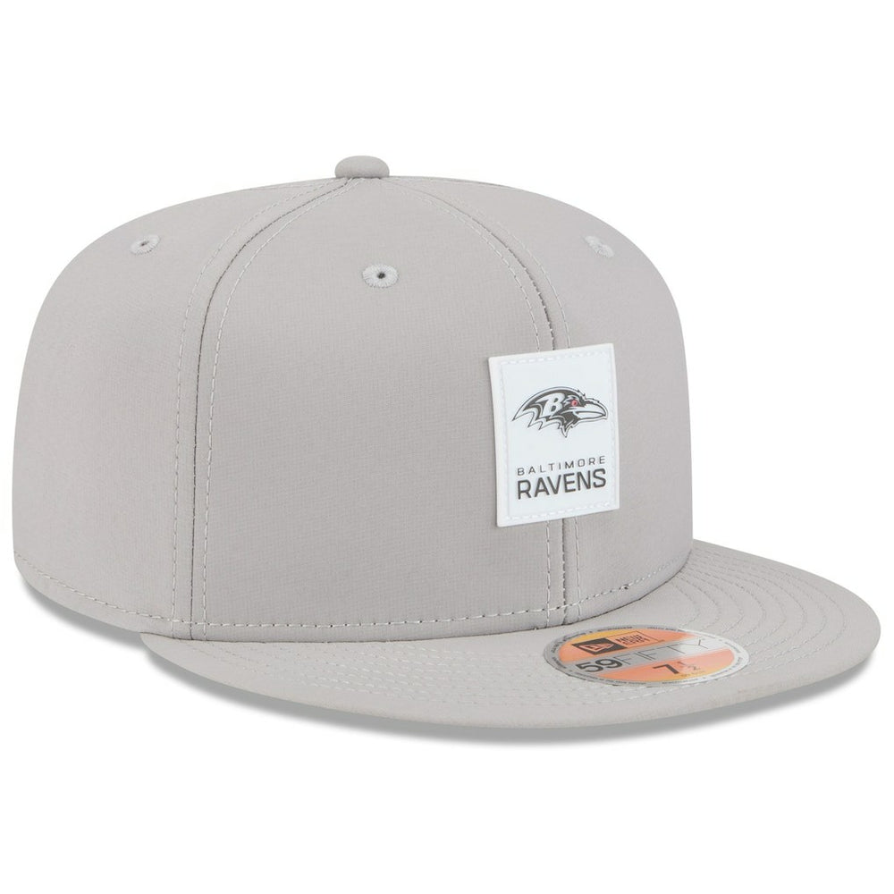 Baltimore Ravens New Era 2025 Sideline 59FIFTY Fitted Hat - Gray online