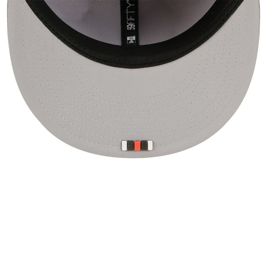 Cleveland Browns New Era 2025 Sideline 59FIFTY Fitted Hat - Gray sale