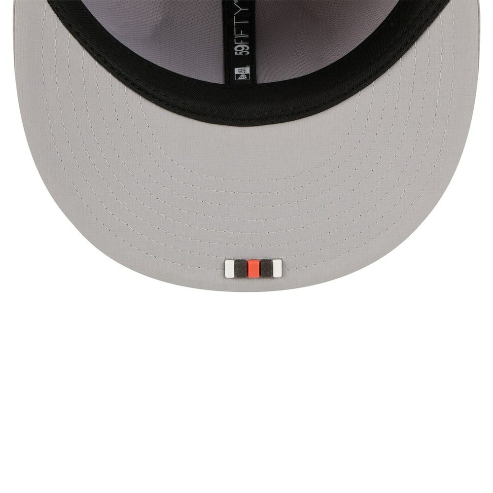 Cleveland Browns New Era 2025 Sideline 59FIFTY Fitted Hat - Gray sale