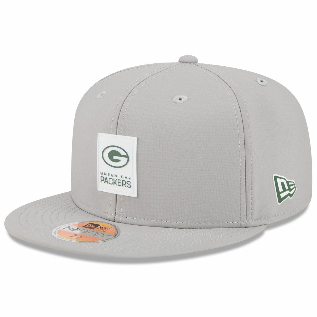 Green Bay Packers New Era 2025 Sideline 59FIFTY Fitted Hat - Gray outlet