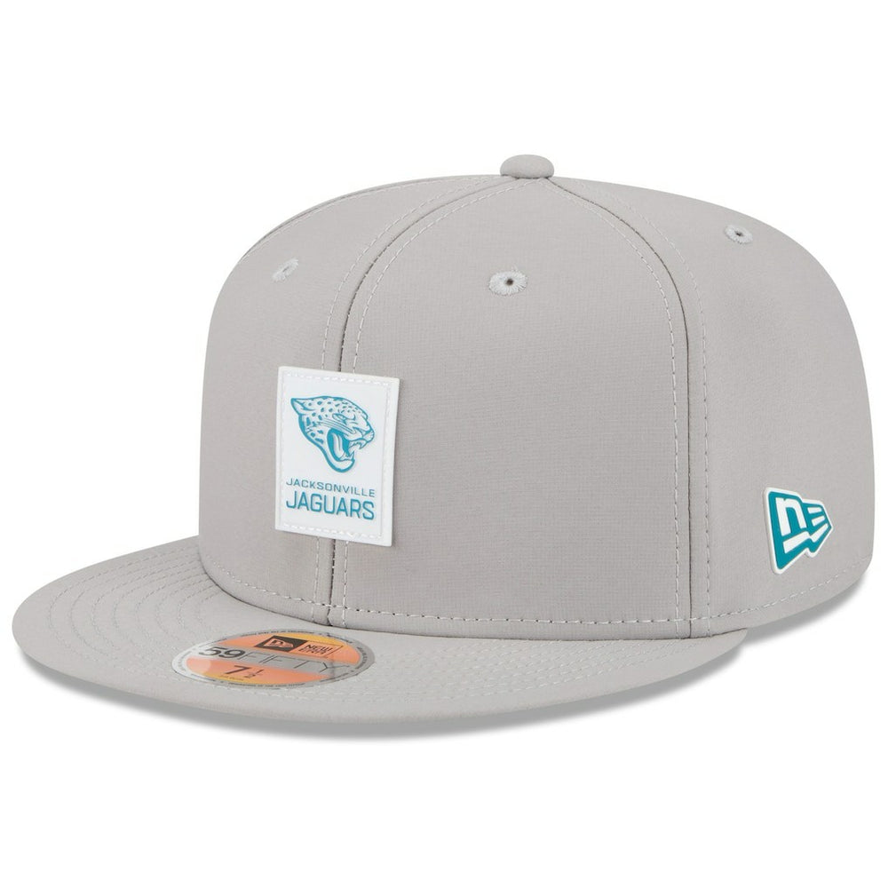 Jacksonville Jaguars New Era 2025 Sideline 59FIFTY Fitted Hat - Gray online