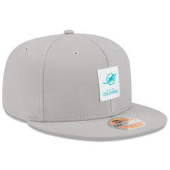 Miami Dolphins New Era 2025 Sideline 59FIFTY Fitted Hat - Gray online