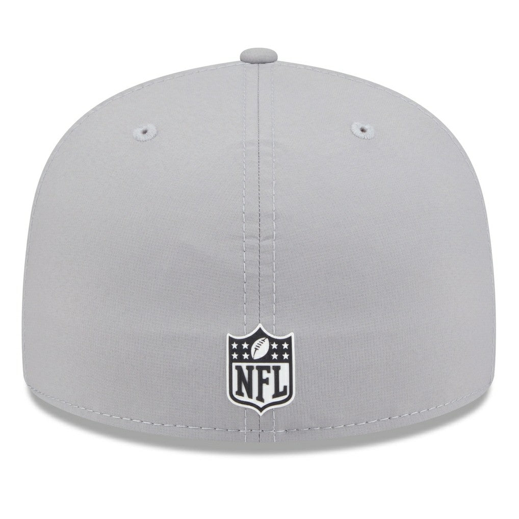Pittsburgh Steelers New Era 2025 Sideline 59FIFTY Fitted Hat - Gray cheap