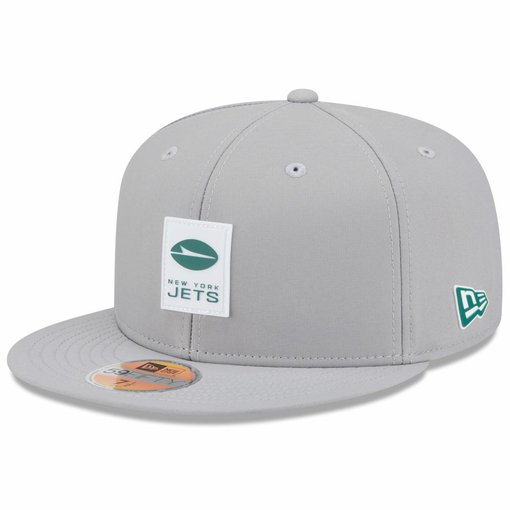 New York Jets New Era 2025 Sideline 59FIFTY Fitted Hat - Gray sale