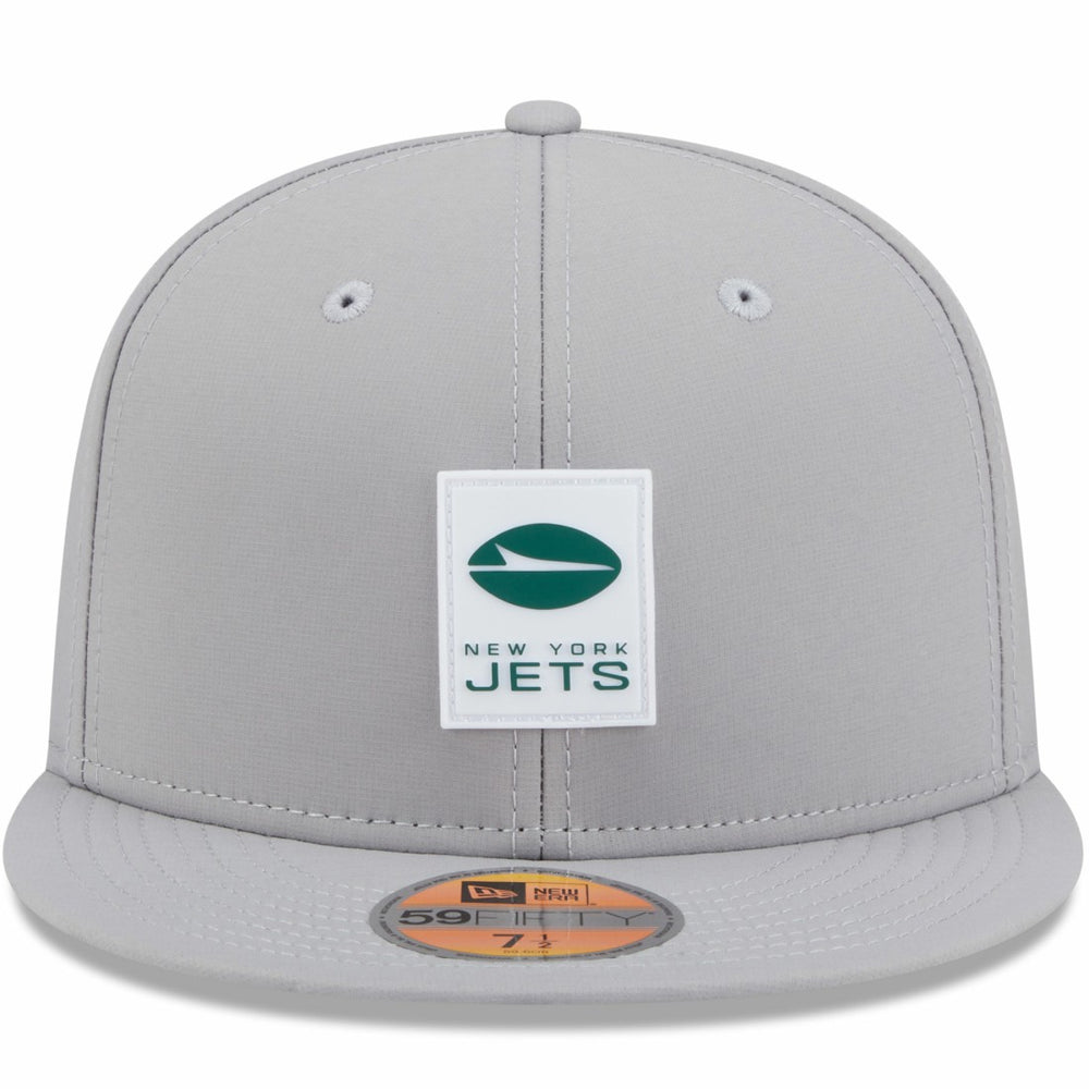 New York Jets New Era 2025 Sideline 59FIFTY Fitted Hat - Gray sale