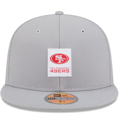 San Francisco 49ers New Era 2025 Sideline 59FIFTY Fitted Hat - Gray discount