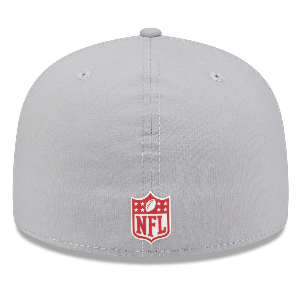 San Francisco 49ers New Era 2025 Sideline 59FIFTY Fitted Hat - Gray discount
