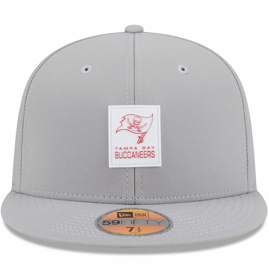 Tampa Bay Buccaneers New Era 2025 Sideline 59FIFTY Fitted Hat - Gray for sale