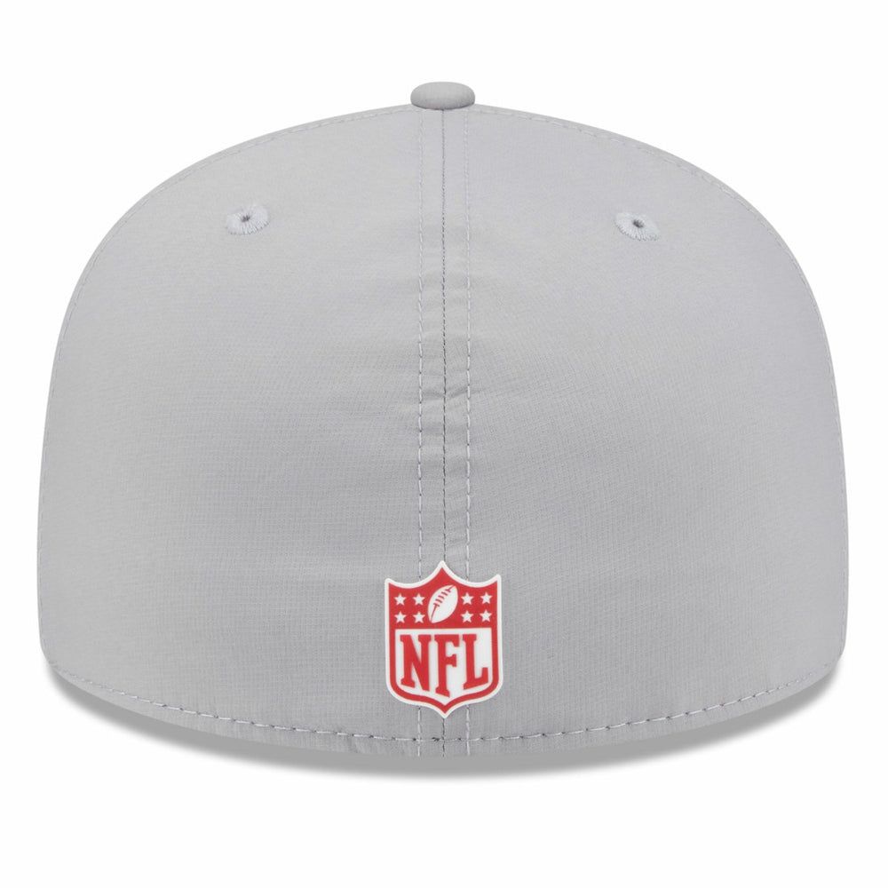 Tampa Bay Buccaneers New Era 2025 Sideline 59FIFTY Fitted Hat - Gray for sale