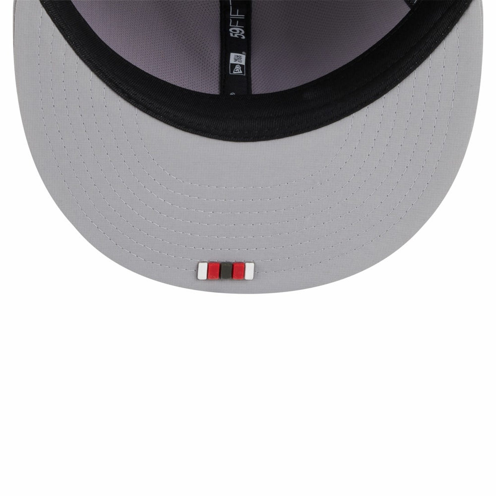 Tampa Bay Buccaneers New Era 2025 Sideline 59FIFTY Fitted Hat - Gray for sale