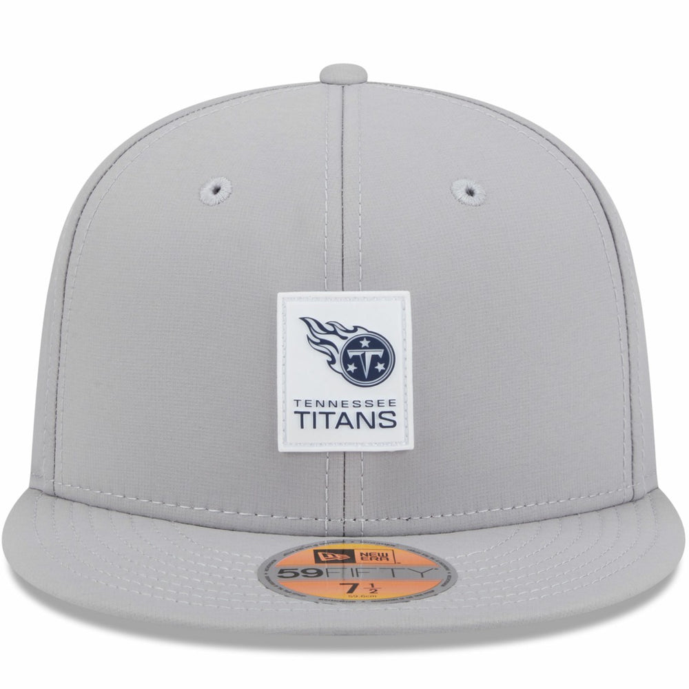 Tennessee Titans New Era 2025 Sideline 59FIFTY Fitted Hat - Gray online