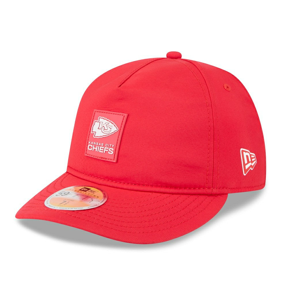 Kansas City Chiefs New Era 2025 Sideline Retro Crown 59FIFTY Fitted Hat - Red sale